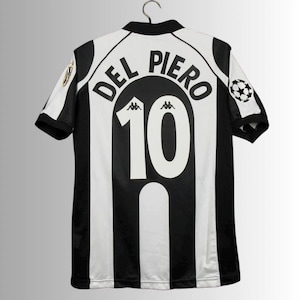 Juventus shirt | Del Piero 10| Retro 1997 98|  Home| vintage jersey| soccer jersey Juventus| Juventus| Jersey Juve| Juventus jerseys| Juventus|