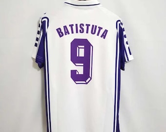 Vintage 90s FIORENTINA Club Italy Jersey Reebok Batistuta - Etsy