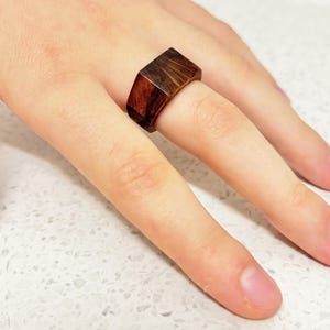 Wood Ring, Buloke, Handmade, Custom Wooden Rings, Unique Rings, Womens Rings, Wooden Bands