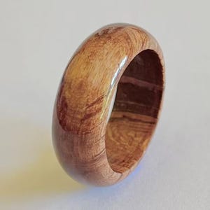 Wood Ring, Australian Buloke, Australian Red Bloodwood, Handmade, Custom wooden rings, Unique Rings, womens rings.