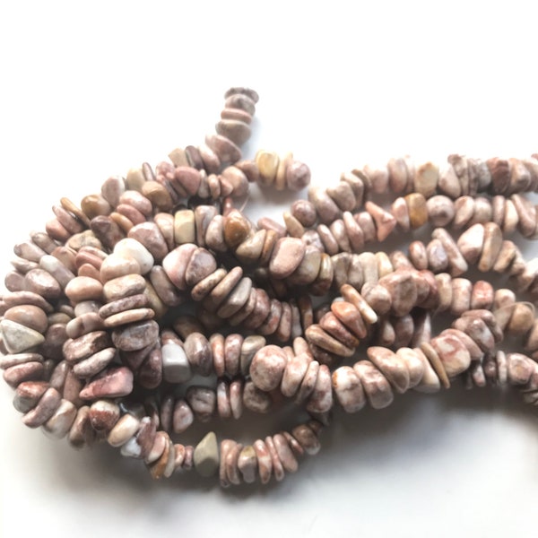 Red-vein Jasper Chunky Beads Gemstone Bead Jewelry Making Bead Bead Supply 15" Full Strand