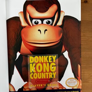 Donkey Kong Country | Nintendo Player’s Guide | Premium Hardcover Collector’s Reprint