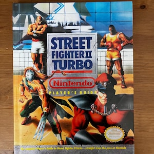 Street Fighter II Turbo | Nintendo Player’s Guide | Premium Hardcover Collector’s Reprint