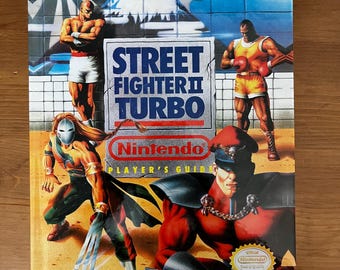 Street Fighter II Turbo | Nintendo Player’s Guide | Premium Hardcover Collector’s Reprint