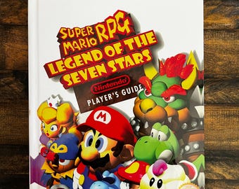 Super Mario RPG: Legend of the Seven Stars | Nintendo Player’s Guide | Premium Hardcover Collector’s Reprint