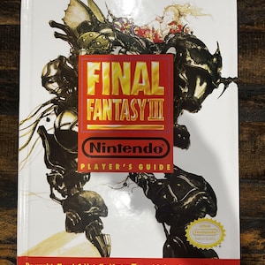 Final Fantasy III | Nintendo Player’s Guide | Premium Hardcover Collector’s Reprint
