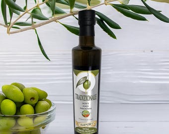 L' Imports Extra Virgin Olive Oil Product of Italy BRC Certified Cold Pressed 17 oz