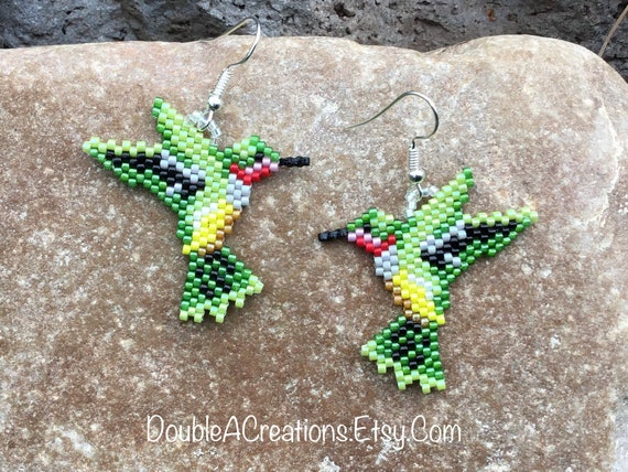 Etsy cheap hummingbird earrings