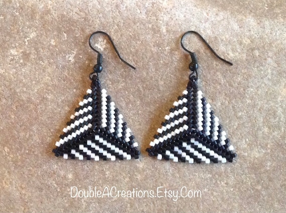Etsy triangle shop earrings