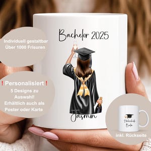Personalisiertes Geschenk Bachelor, Geschenk zum Bachelor Abschluss, Geschenk für frischgebackene Bachelor, Geschenk für Bachelor Absolvent