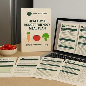 7 Tage Speiseplan PDF - Gesund & Budgetfreundlich Bild 5