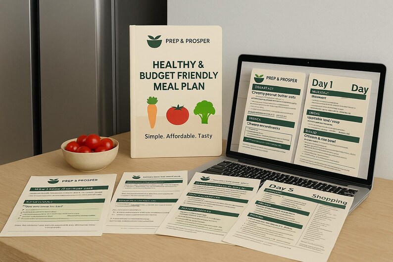 7 Tage Speiseplan PDF - Gesund & Budgetfreundlich Bild 5