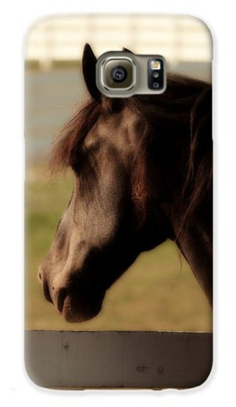 Friesian Horse Phone Cover iPhone & Samsung Etsy