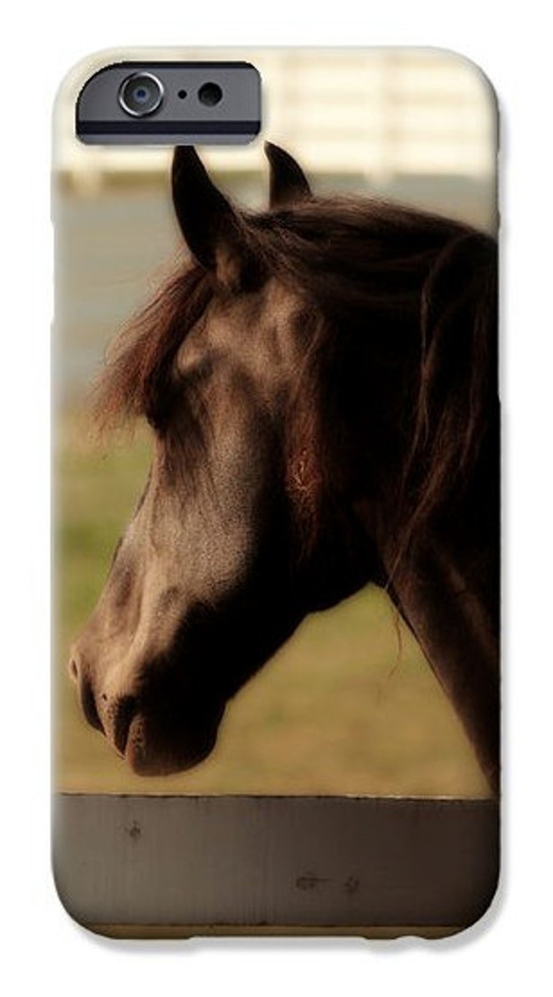 Friesian Horse Phone Cover iPhone & Samsung Etsy