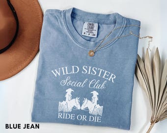 Wild Sister Social Club Comfort Colors T-Shirt