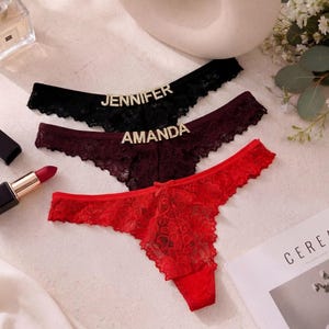 Custom Name Thong, Personalised Name Thong, Name Thong image 3
