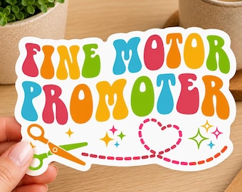 Fine Motor Promoter Sticker, Occupational Therapy Gift