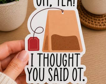 Funny OT Pun Sticker, Occupational Therapy Gift