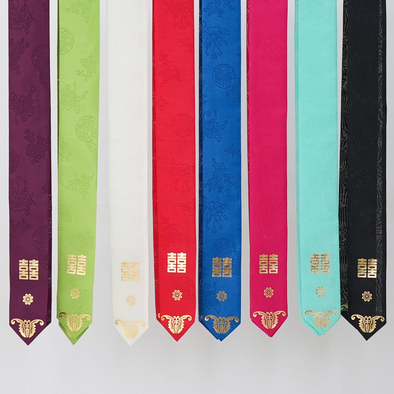 Gold Leaf Hanbok Daenggi - Traditional Korean Hair Ribbon : Classic - Etsy