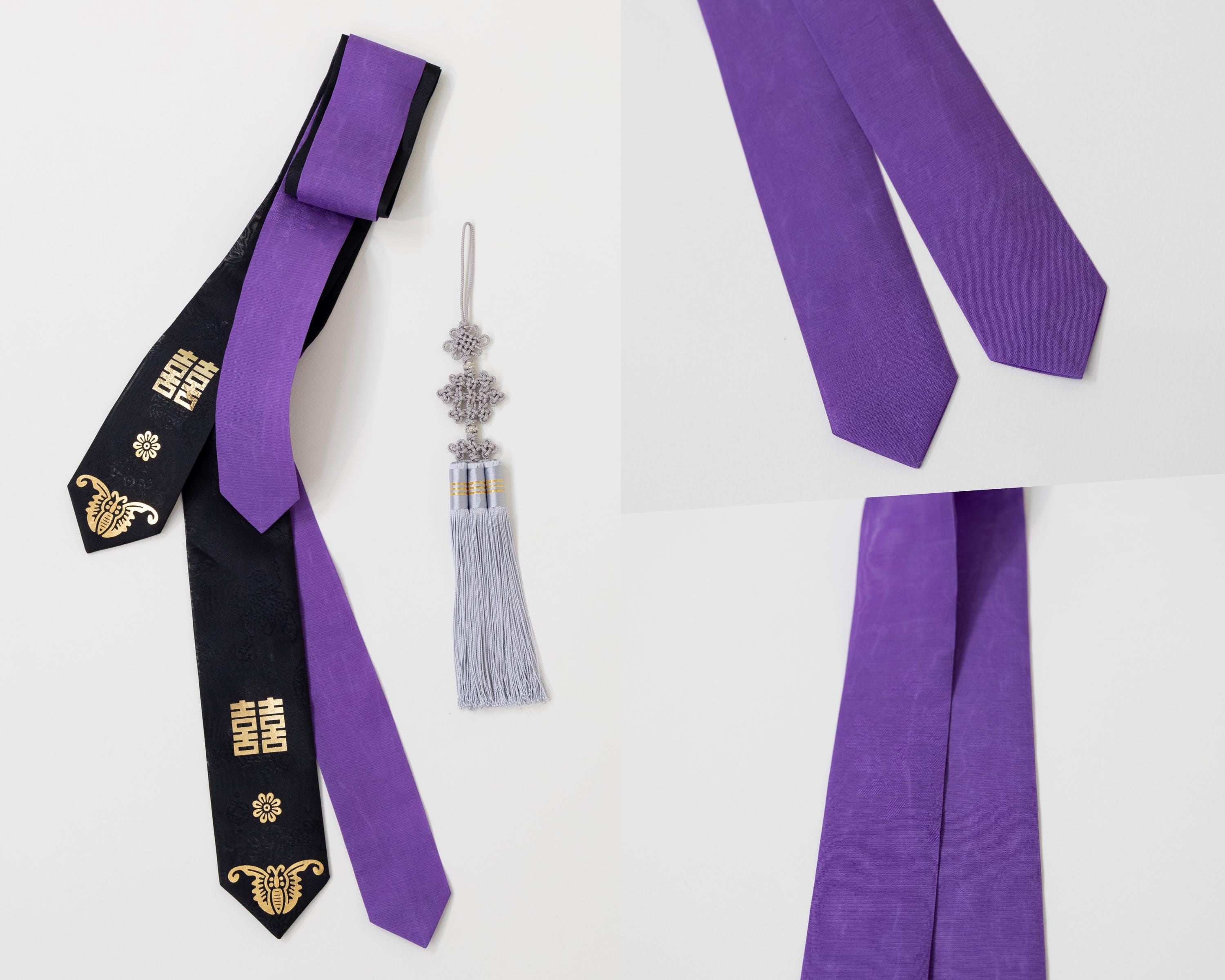 Hanbok Silk Daenggi : Bora 6 Hues (traditional Korean Hair Ribbon ) - Etsy