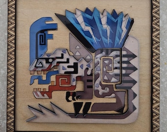 Guardian Folgar Monster Hunter Plaque