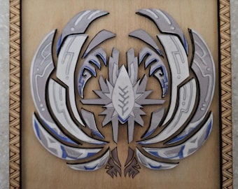 Zoh Shia Monster Hunter Plaque