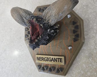 Nergigante Head Mount Plaque