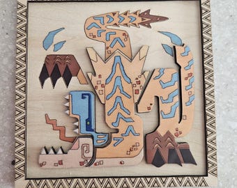 Tigerex Monster Hunter Plaque