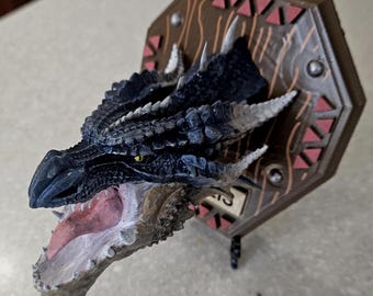 Fatalis Head Mount Plaque