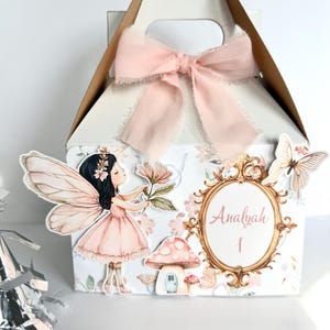 Fairy First Birthday Cake Topper– Personalized Number Topper image 12