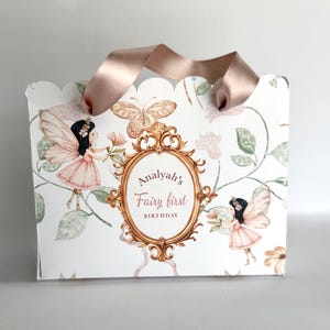 Fairy First Birthday Cake Topper– Personalized Number Topper image 13