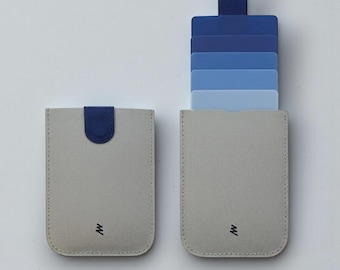 vegan leather Minimalist Wallet with Coin Pocket, CARD Holder , Slim RFID Blocking
