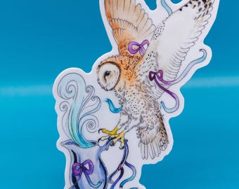 Aquarius Zodiac Sticker 4”