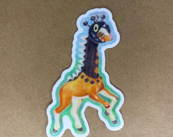 B GRADE Farigiraf Sticker 2.5”