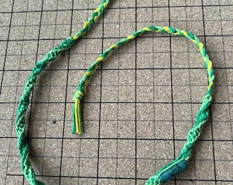 20" Aranahe Weaver Na'vi Macrame Choker Tie Necklace