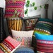 Sandra Zanella reviewed 3 Decorative Pillows - Set of Three - Your Choice of Design / Colorful, Mexican, Boho, Gypsy, Rustic - 16x16 inches