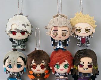 New Gachiakuta Anime Plush 10cm - Rudo, Zanka, Tamuji, Amo, Gaba Keychain, Kawaii Backpack Pendant, Cute Gift for Kids M98