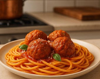 La mejor receta de espaguetis con albóndigas: cena clásica italoamericana / Descarga digital