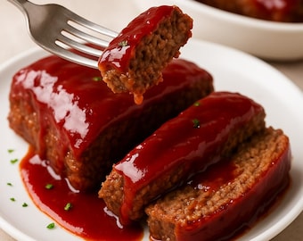 La mejor receta clásica de pastel de carne: una cena jugosa, sabrosa y fácil / Descarga digital en PDF