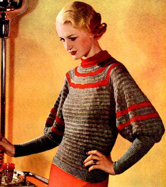 bishop sleeve sweater