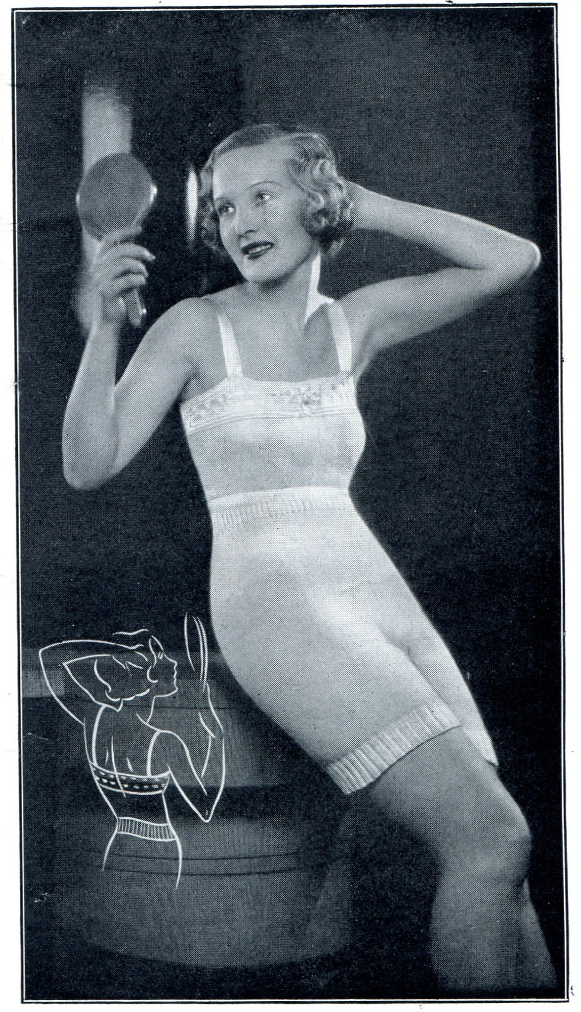 Early 1930s Ladies Underwear Lingerie Sets 4 Designs 30 to 38 Etsy