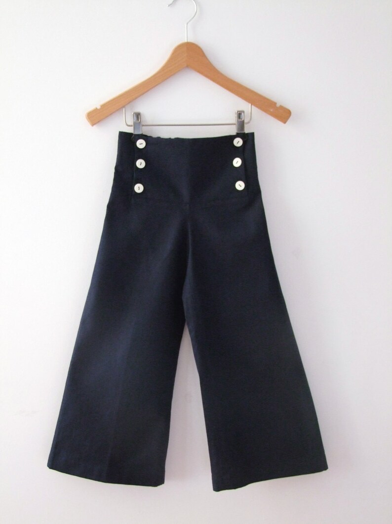 navy blue sailor pants
