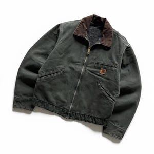 Green carhartt detroit jacket - Etsy 日本