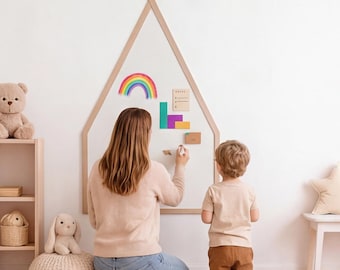 Teepee Magnetic Play-board per bambini: pannello didattico per la sala giochi