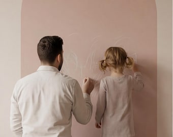 Mocha Magnetic Arch Chalkboard Set: Montessori Learning, Routines + Bonus Mini To-Do List