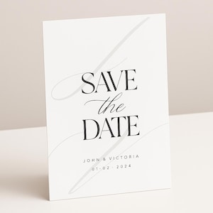 Save The Date | Digital Template Download