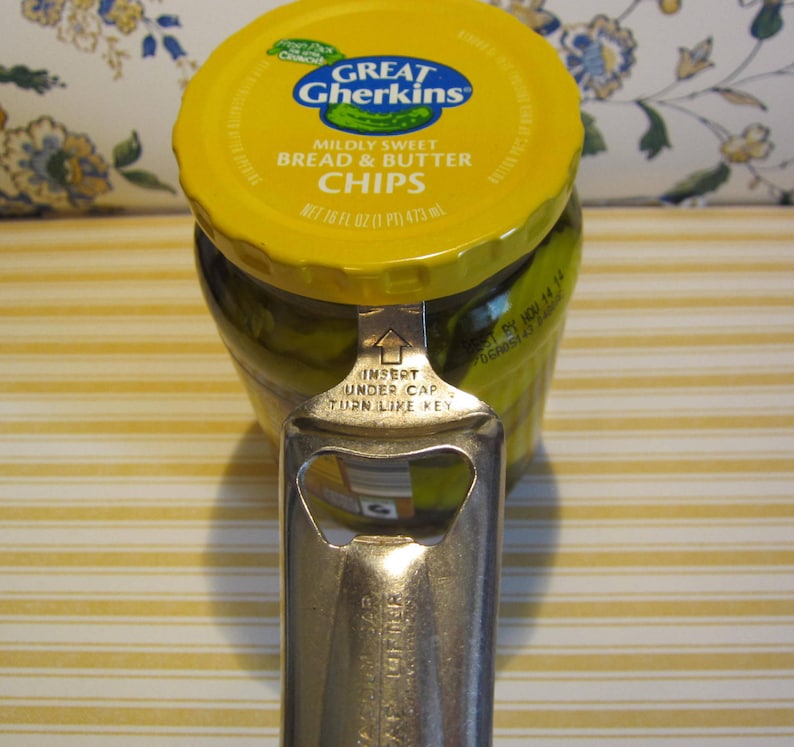 Miracle Vacuum Jar Cap Lifter Bottle Opener Made by Ekco Etsy