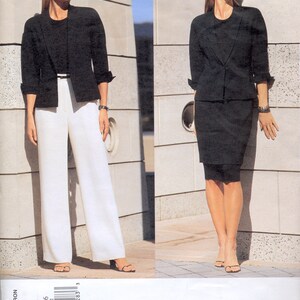 Anne Kleine Misses'/Misses' Petite Jacket, Skirt & Pants Wzór do szycia - Vogue American Designer 2390 - Rozmiary 12-14-16 - NIEPOCIĘTE
