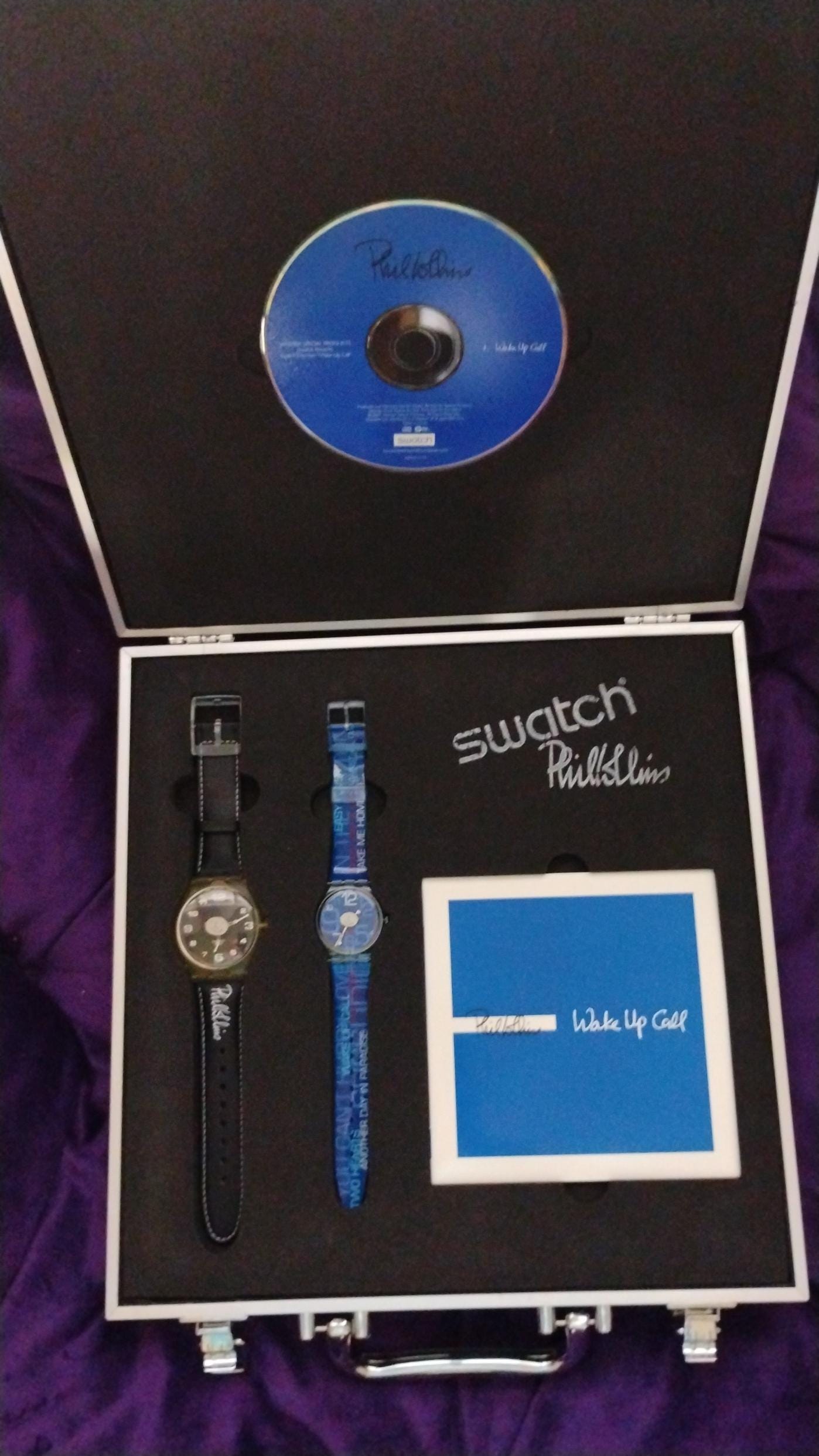 Swatch Suitcase Phil Collins Swatch Watch Swatch Wake Up Call Phil