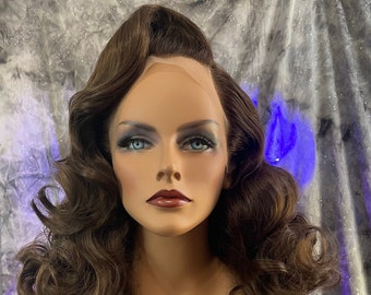 Femme Fatale Brown Lace Front Wig